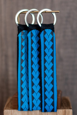 SWRI203 - Blue Tribal Wristlet