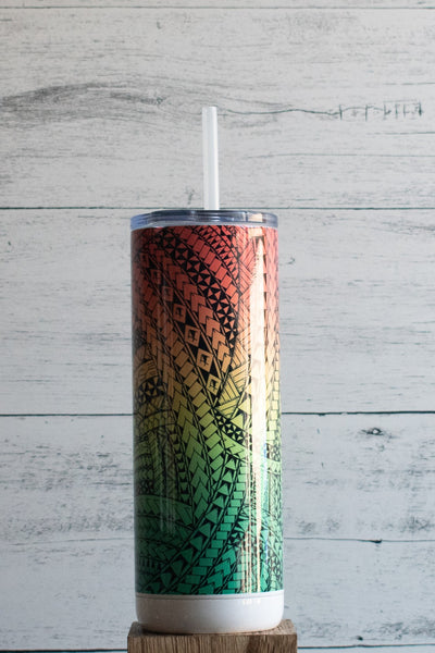 Reggae Tribal Tumbler