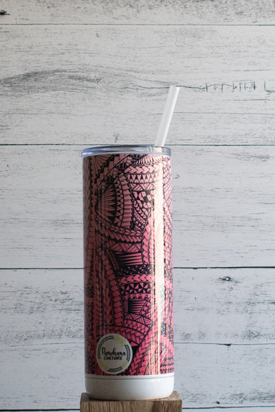 PINK Tribal tumbler - 20CUP017