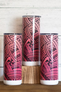 PINK Tribal tumbler - 20CUP017