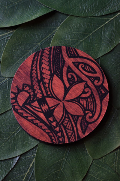 Flower Tribal Coaster