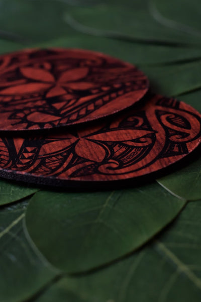 Flower Tribal Coaster