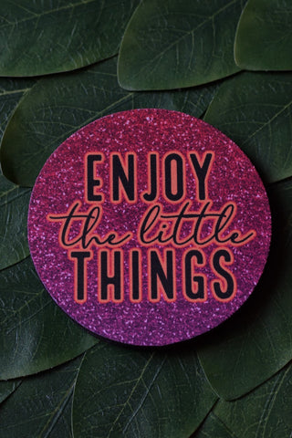 Enjoy The Little things (pack of 2)